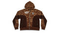 PWRLD Mocha Zip Up